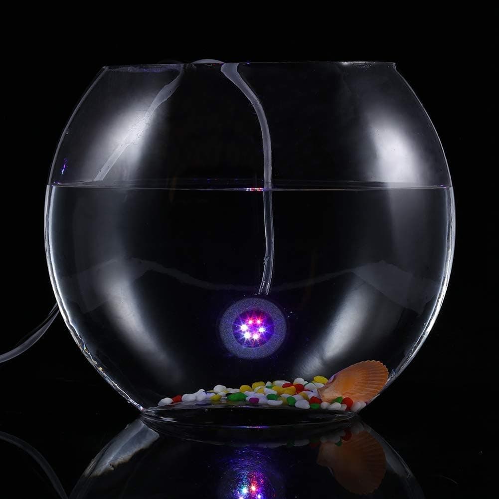 ZISONIX Lampe à bulles LED submersible pour aquarium