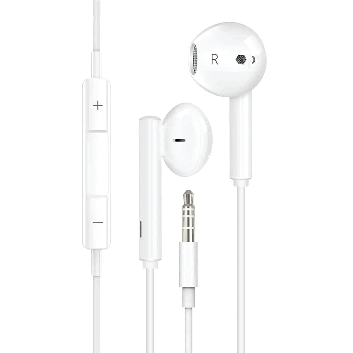 ZISONIX wired 3.5 mm jack earphones with microphone