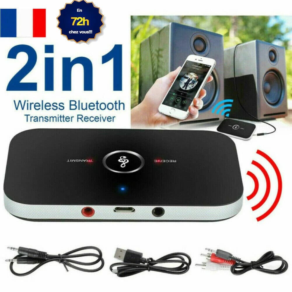 Émetteur et récepteur Bluetooth 4.0 2 en 1 jack 3,5 mm
