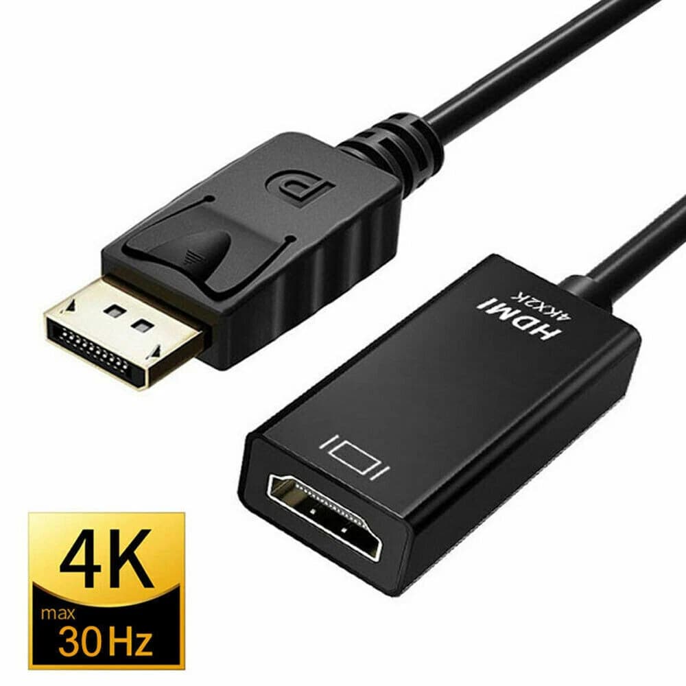 Adaptateur DisplayPort vers HDMI 4K ZISONIX