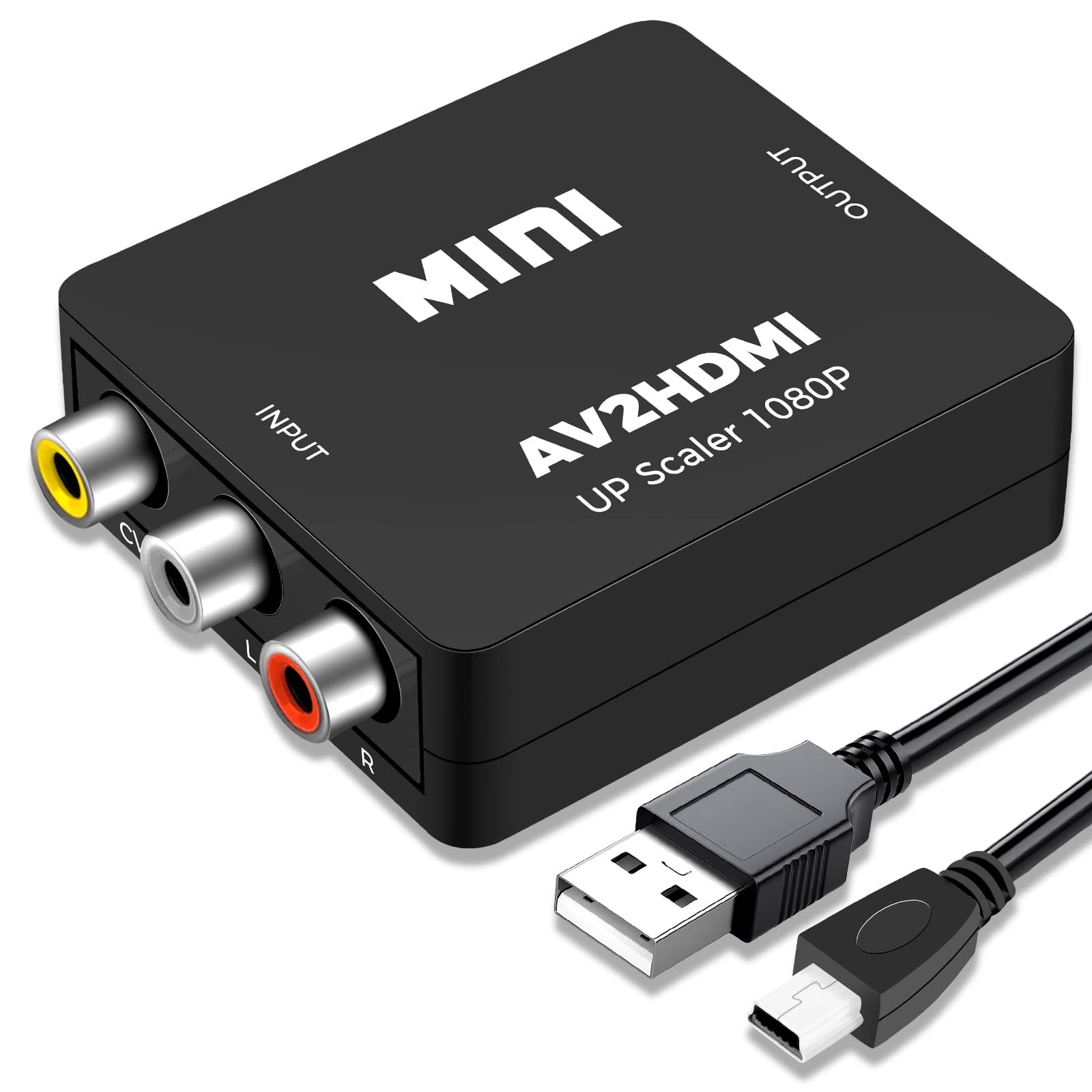 Convertisseur RCA vers HDMI 1080p Jewan