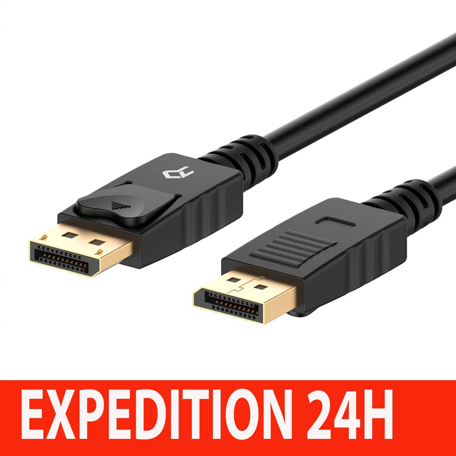 Câble DisplayPort mâle / mâle 4K, 1,8 m