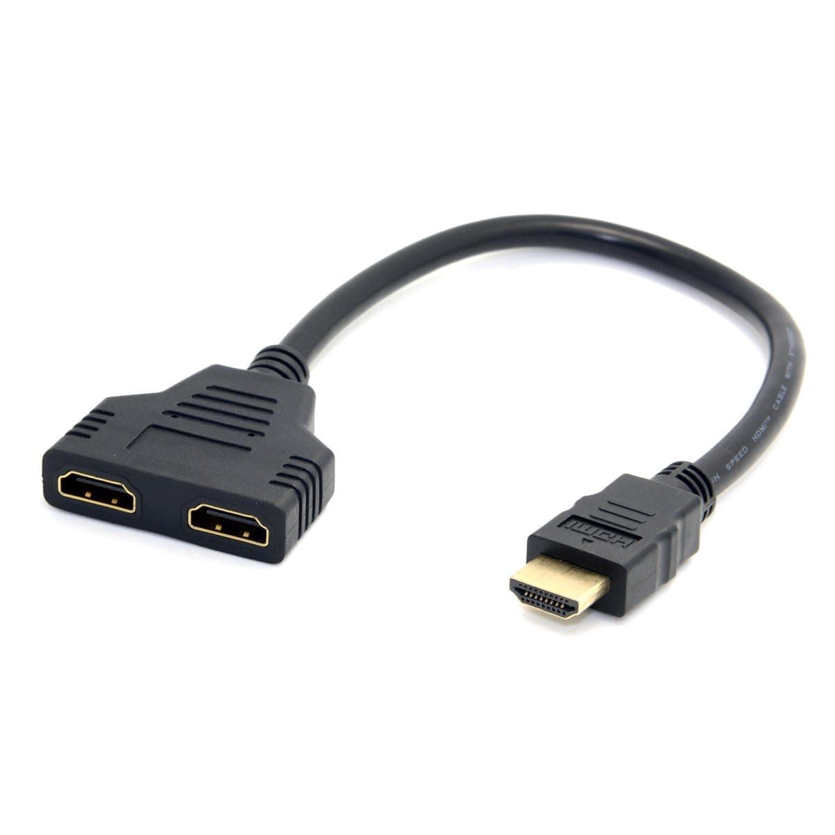 Câble doubleur HDMI 1 mâle vers 2 femelles 30 cm ZISONIX