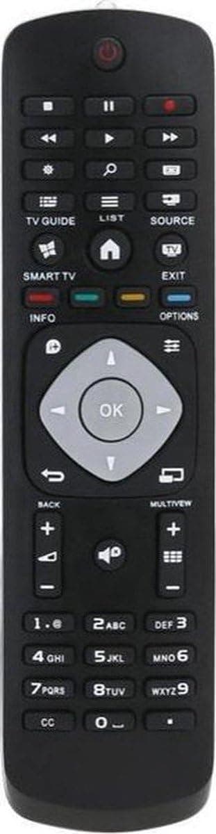 ZISONIX Remote Compatible with Philips UHD 398GR8BD