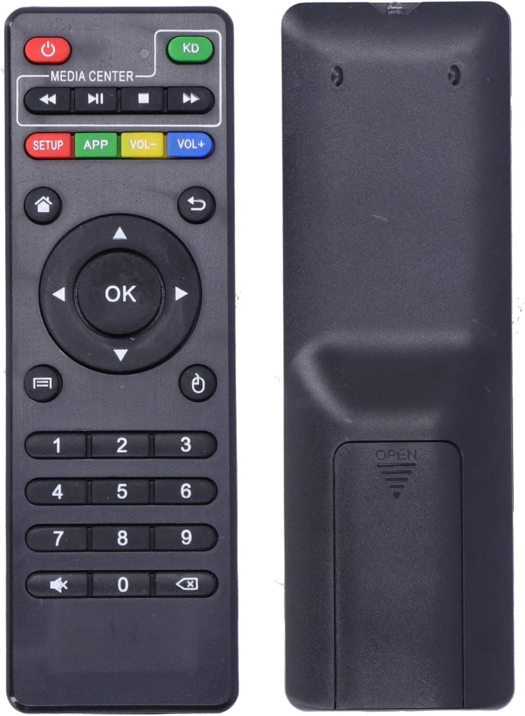 ZISONIX Télécommande pour box Android X96, X96 Mini et X96W