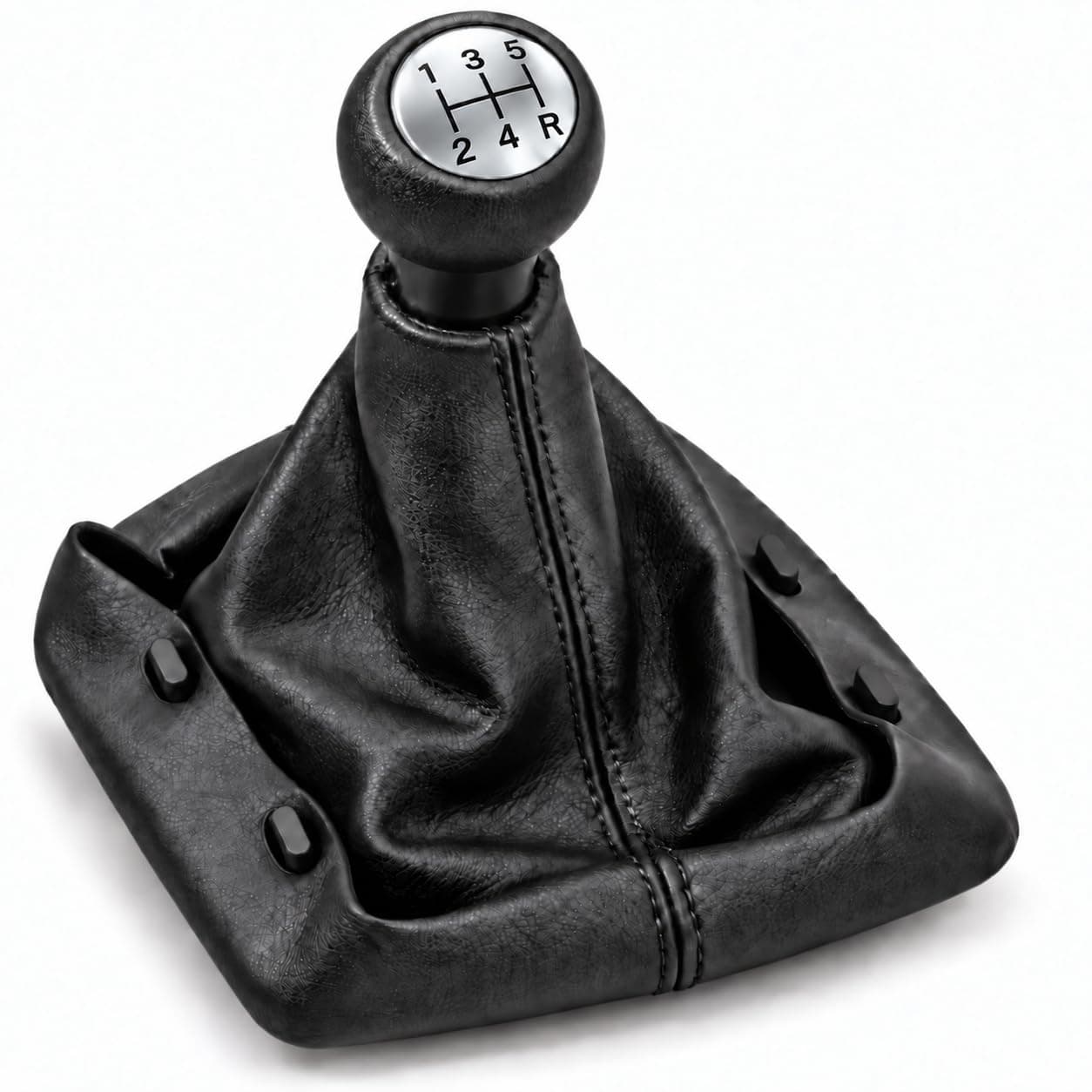 Pommeau de levier de vitesse avec soufflet ZISONIX pour Peugeot
