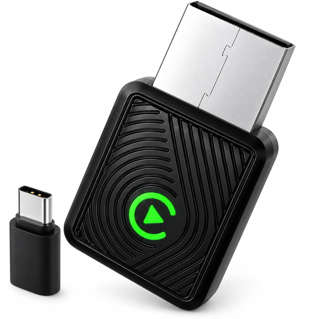 ZISONIX Adaptateur CarPlay et Android Auto sans fil V2