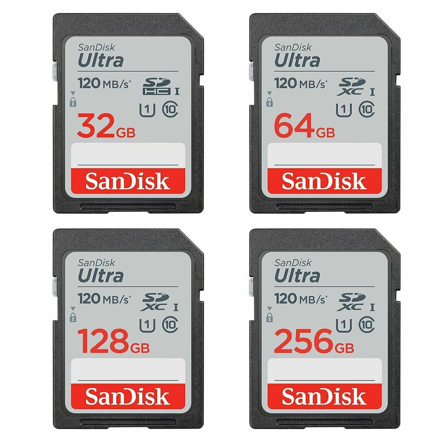 Carte mémoire SD SanDisk Ultra UHS-I Classe 10