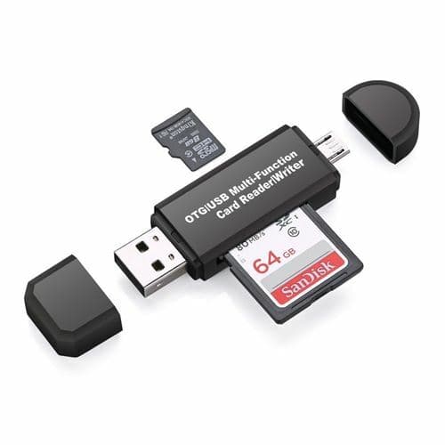 Lecteur de cartes SD et microSD USB / micro-USB OTG