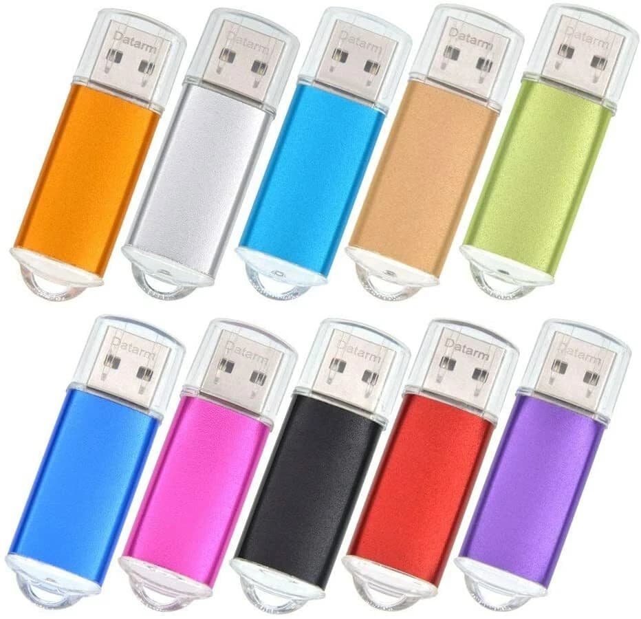 Clé USB 2.0 128 Go pivotante colorée