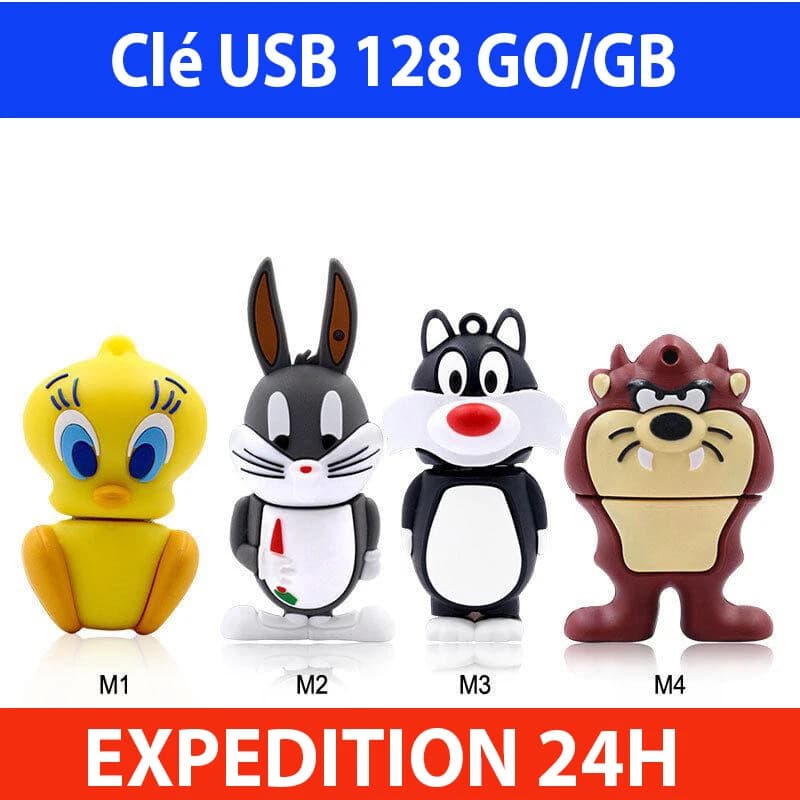 Clé USB 2.0 fantaisie en forme d'animal