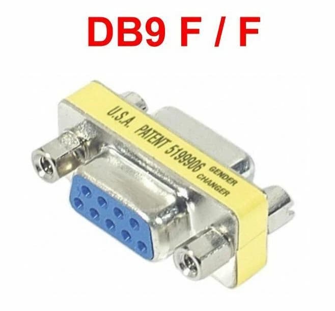 Adaptateur DB9 femelle / femelle