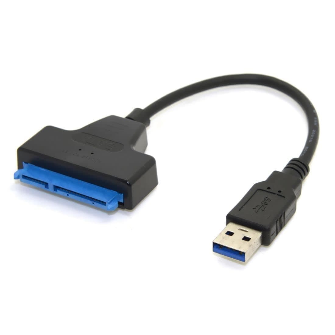 Câble adaptateur USB 3.0 vers SATA 22 broches pour disque 2,5" ZISONIX