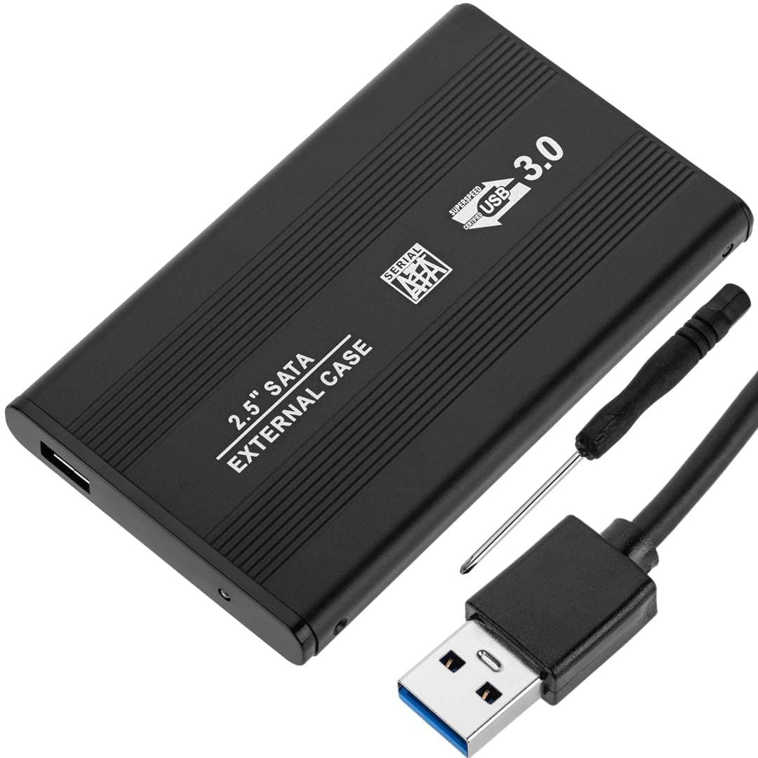 Boîtier externe pour disque dur 2,5" USB 3.0 en aluminium ZISONIX