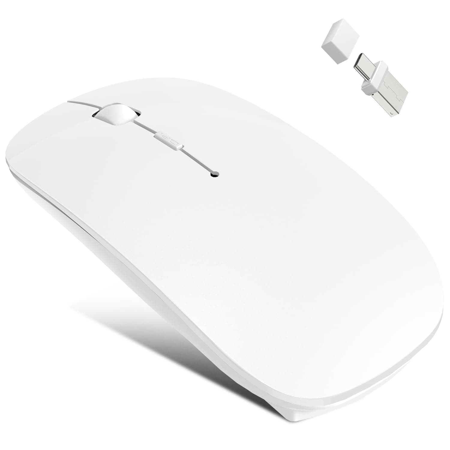 AZMALL Souris sans fil rechargeable avec mode anti-veille