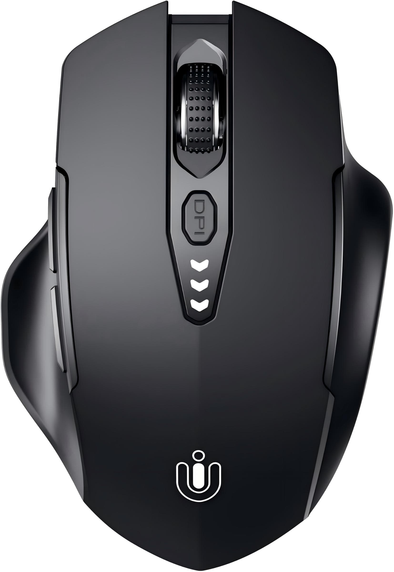 Uineer U6 Souris sans fil tri-mode Bluetooth et 2,4 GHz