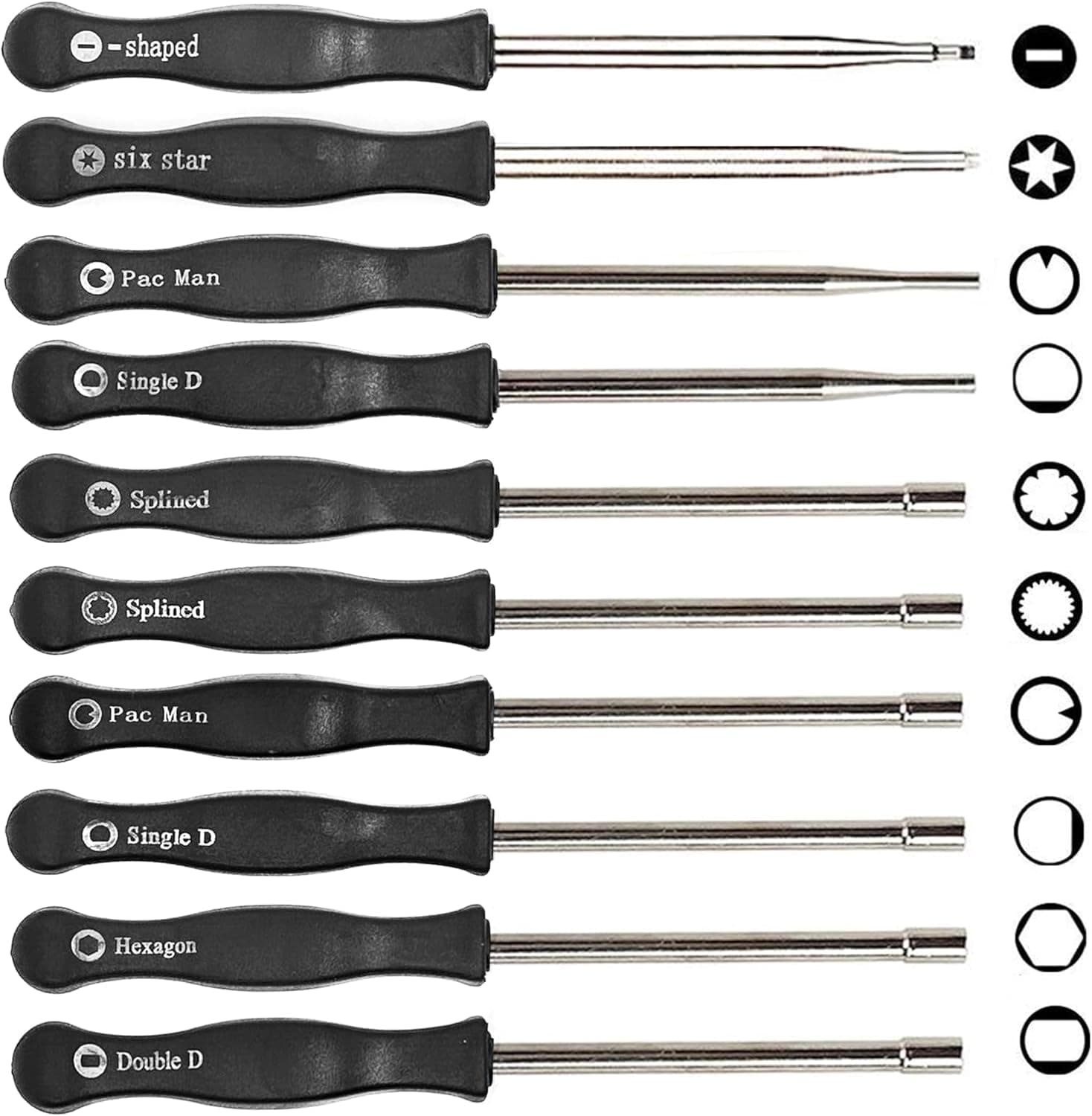 Kit de 10 outils de réglage de carburateur ZISONIX