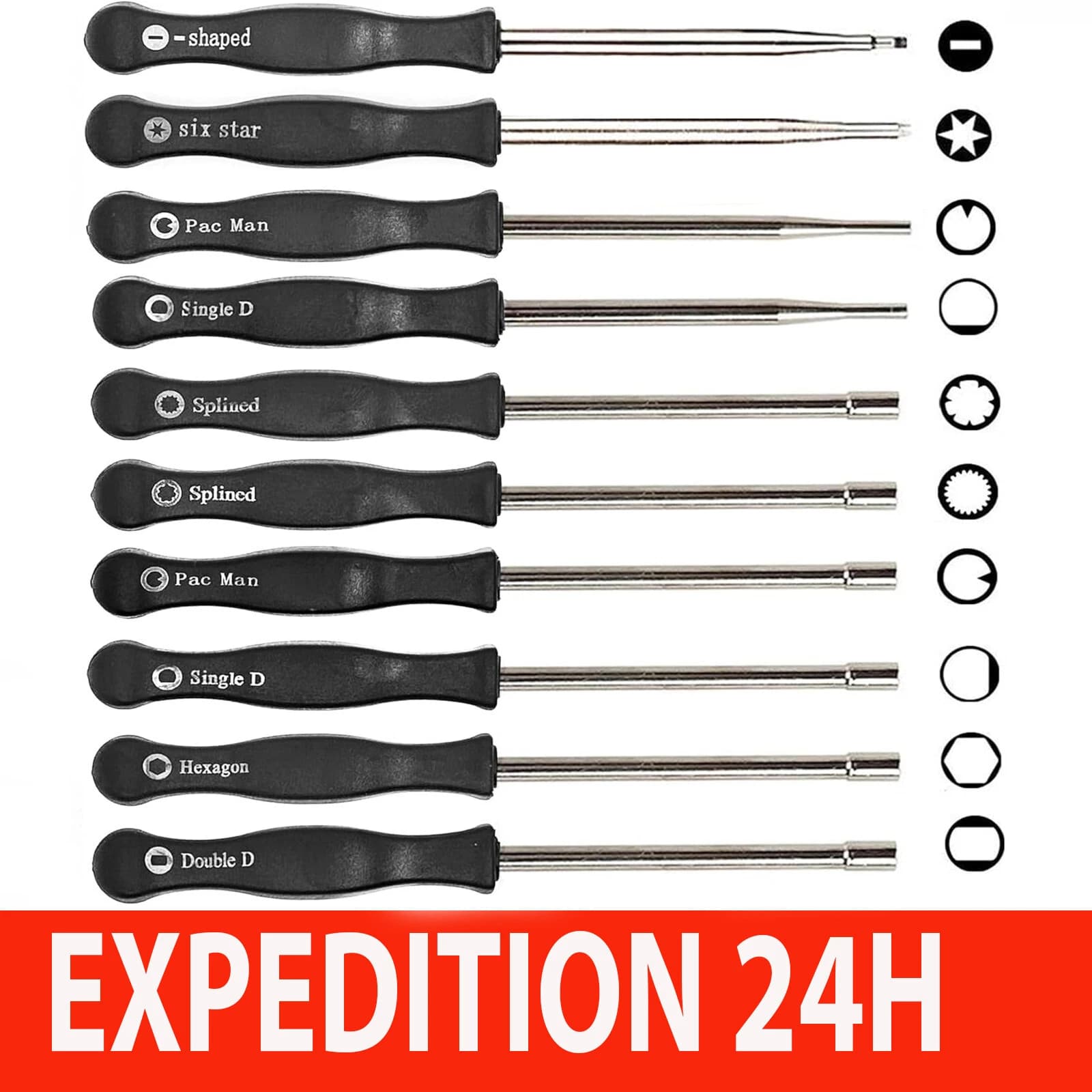 Kit de réglage de carburateur Hippotech 10 pièces