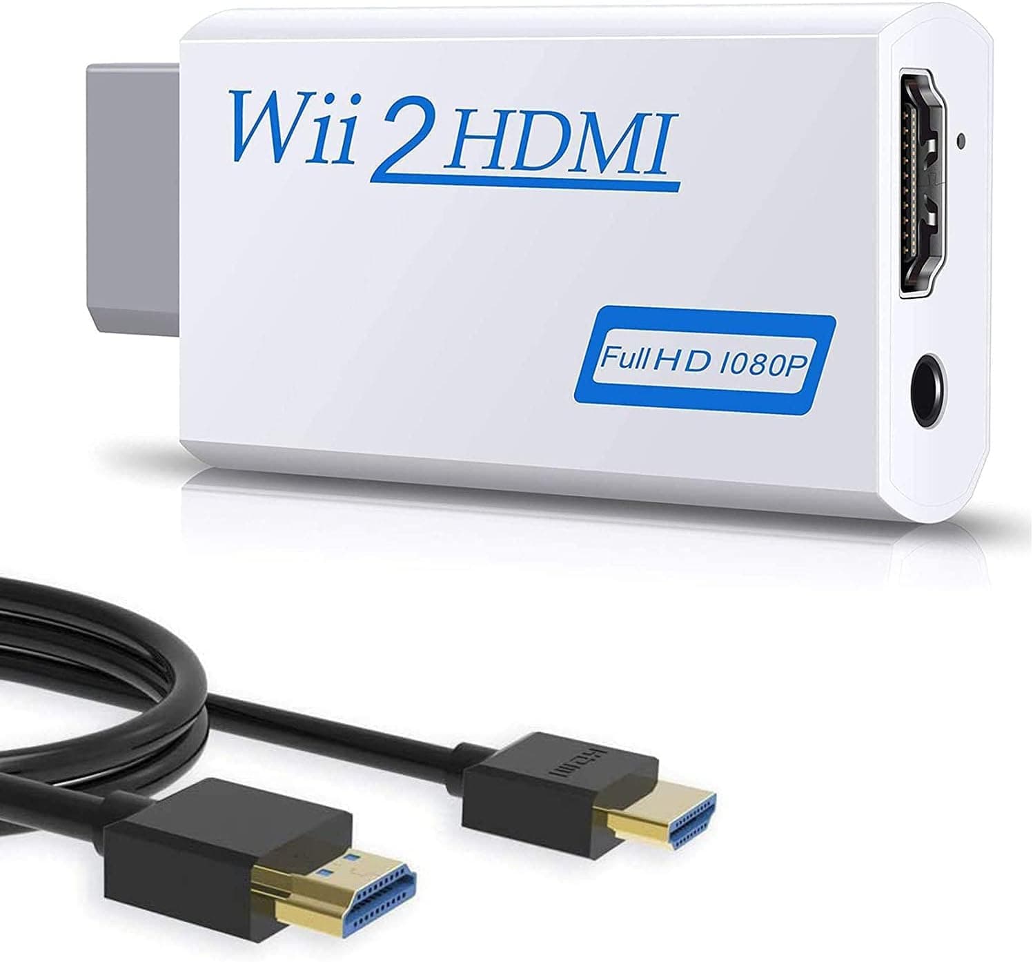 Adaptateur Wii vers HDMI avec câble 1,5 m ZISONIX