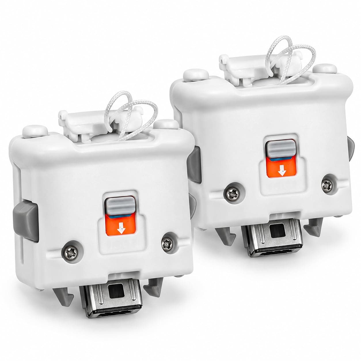 ZISONIX Adaptateurs Motion Plus pour télécommande Wii, lot de 2