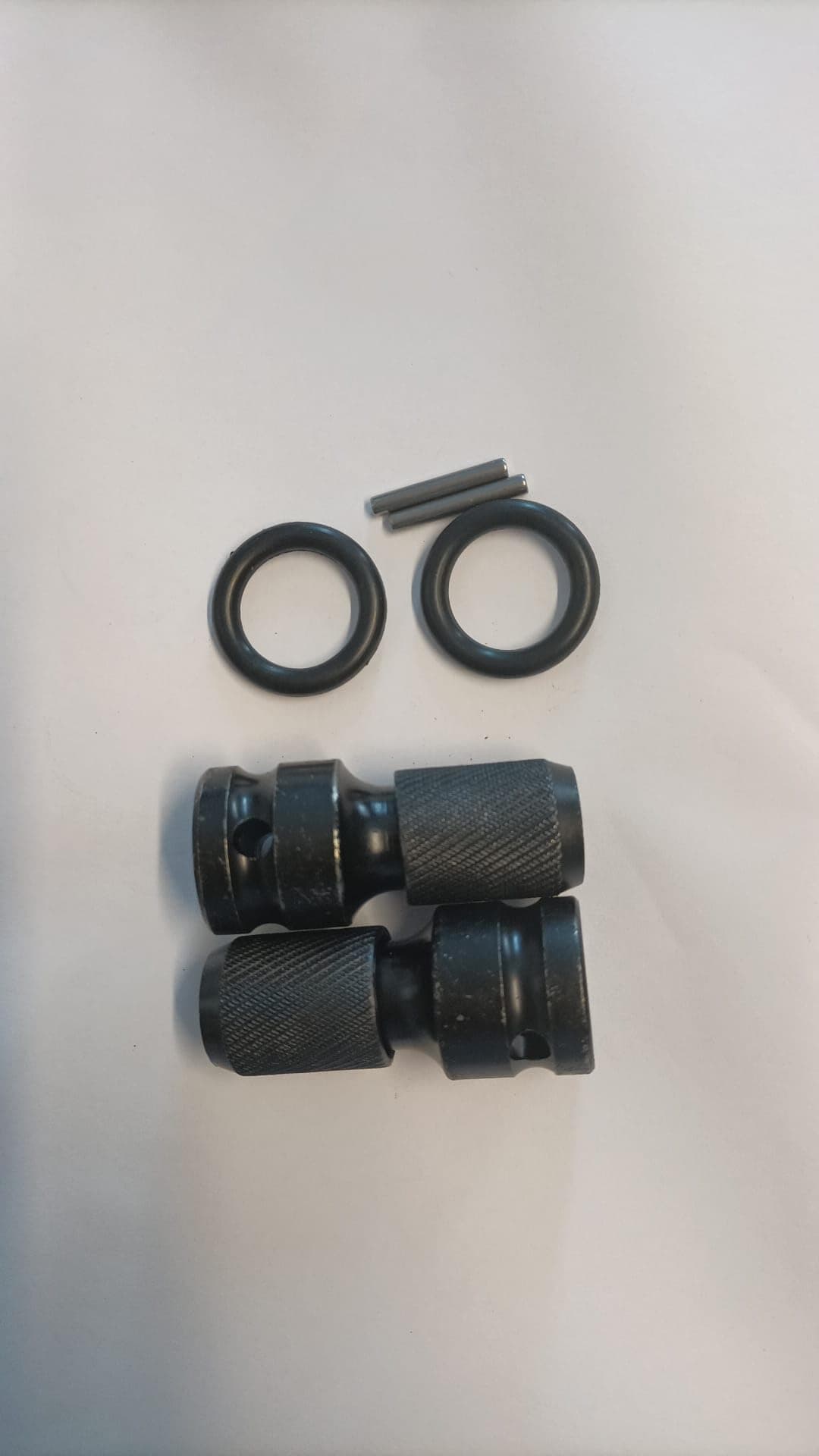 Adaptateur de douille carré 1/2" vers hexagonal 1/4" ZISONIX, lot de 2
