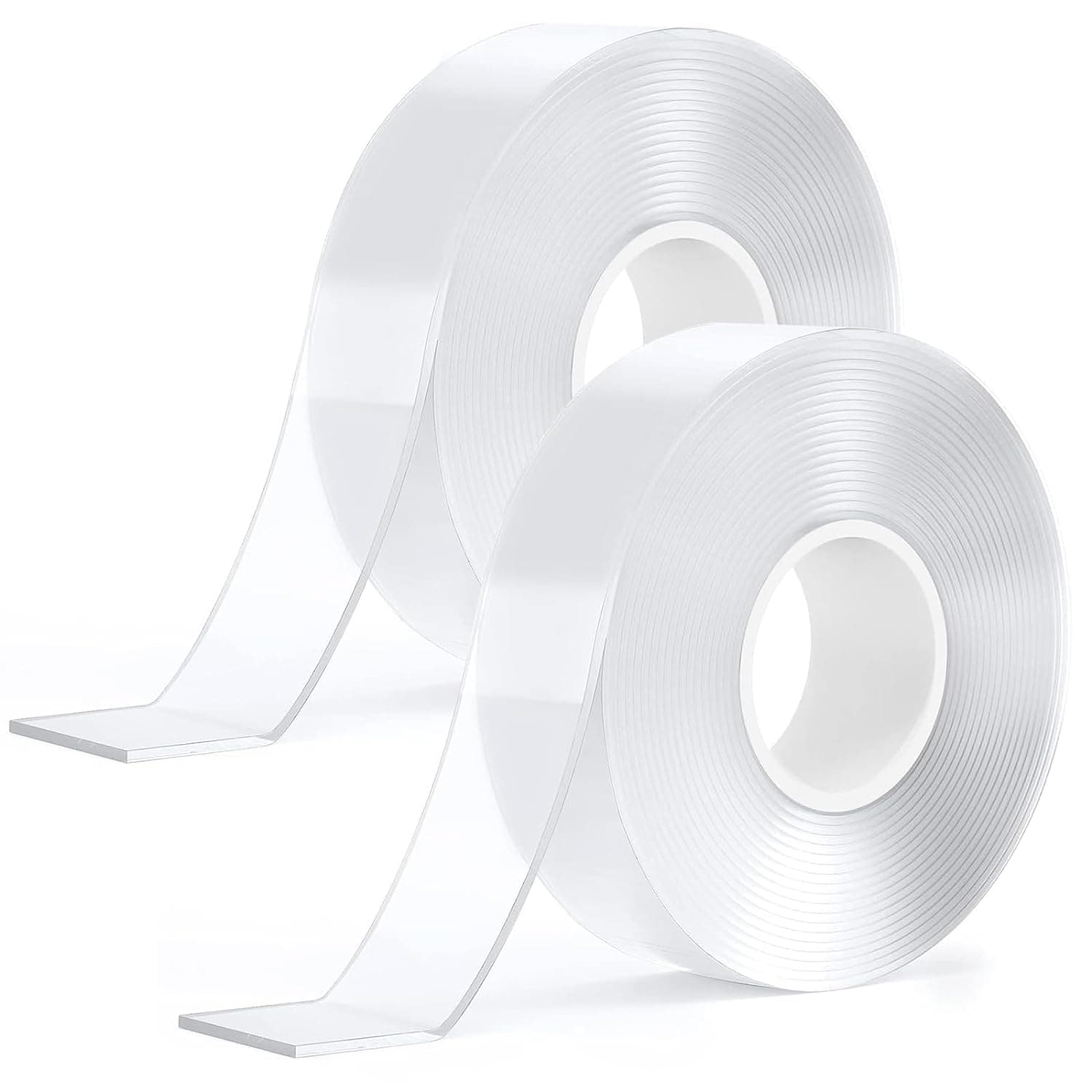 Ruban adhésif double face nano réutilisable ZISONIX, lot de 2