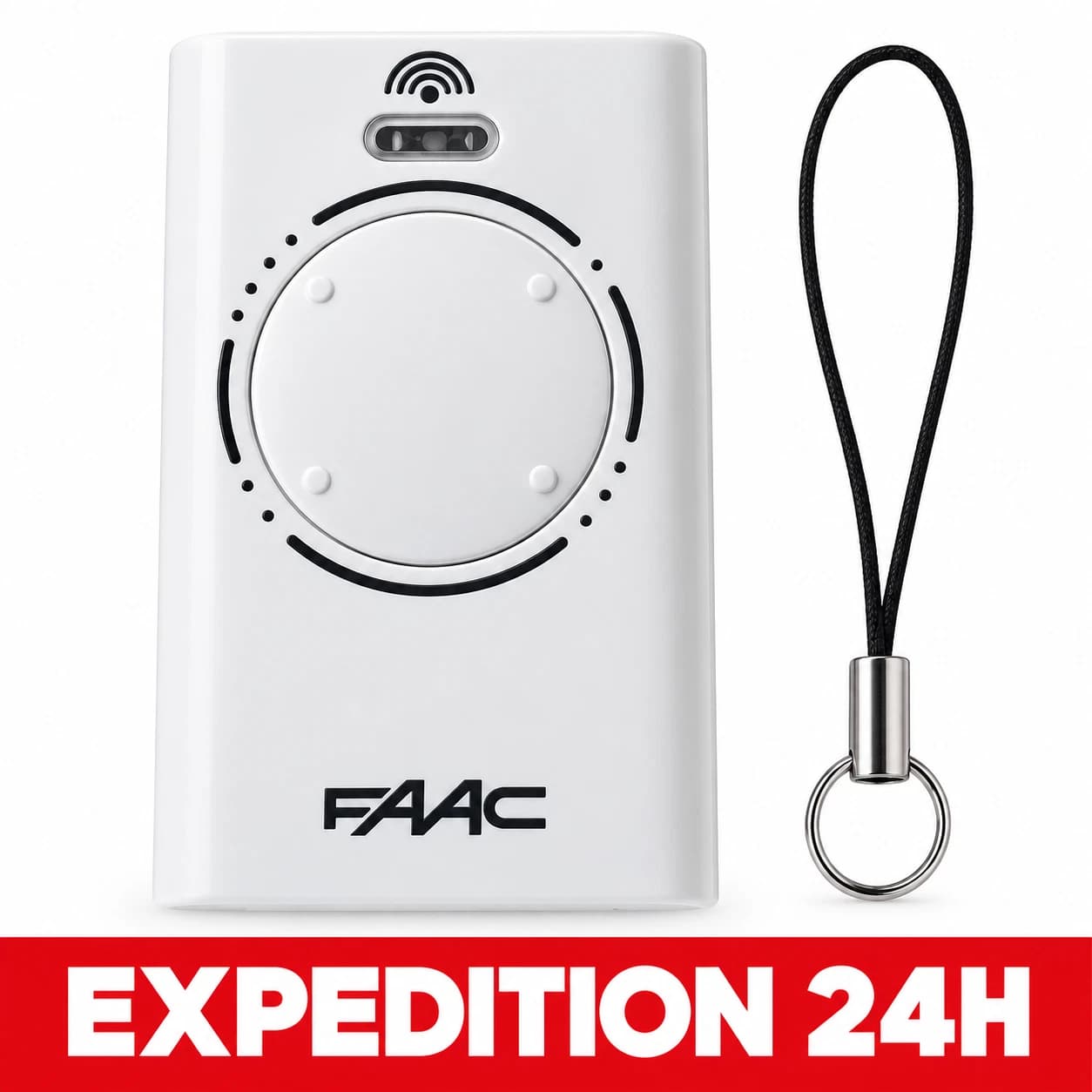 Télécommande de portail FAAC XT4 868 SLH 4 canaux
