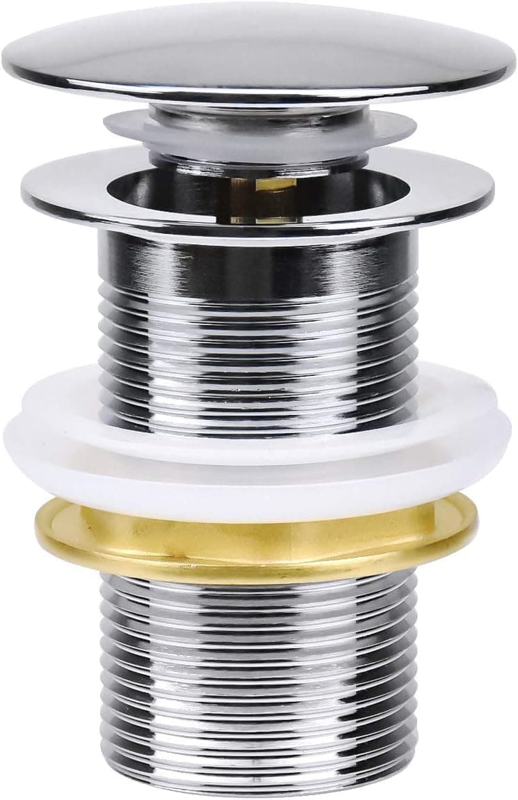 Bonde de lavabo clic-clac G 1¼ sans trop-plein ZISONIX