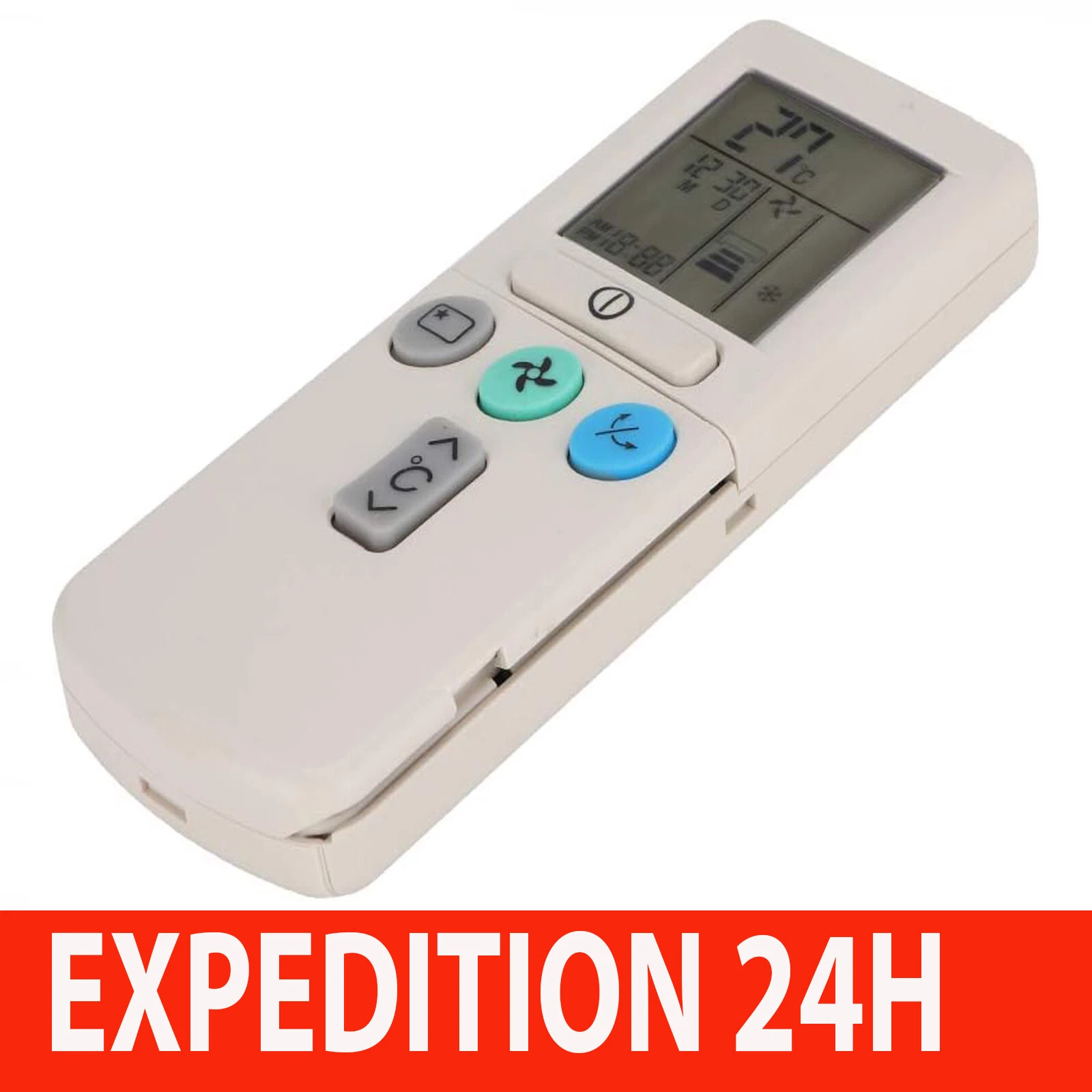 Télécommande de climatiseur compatible Hitachi RAR