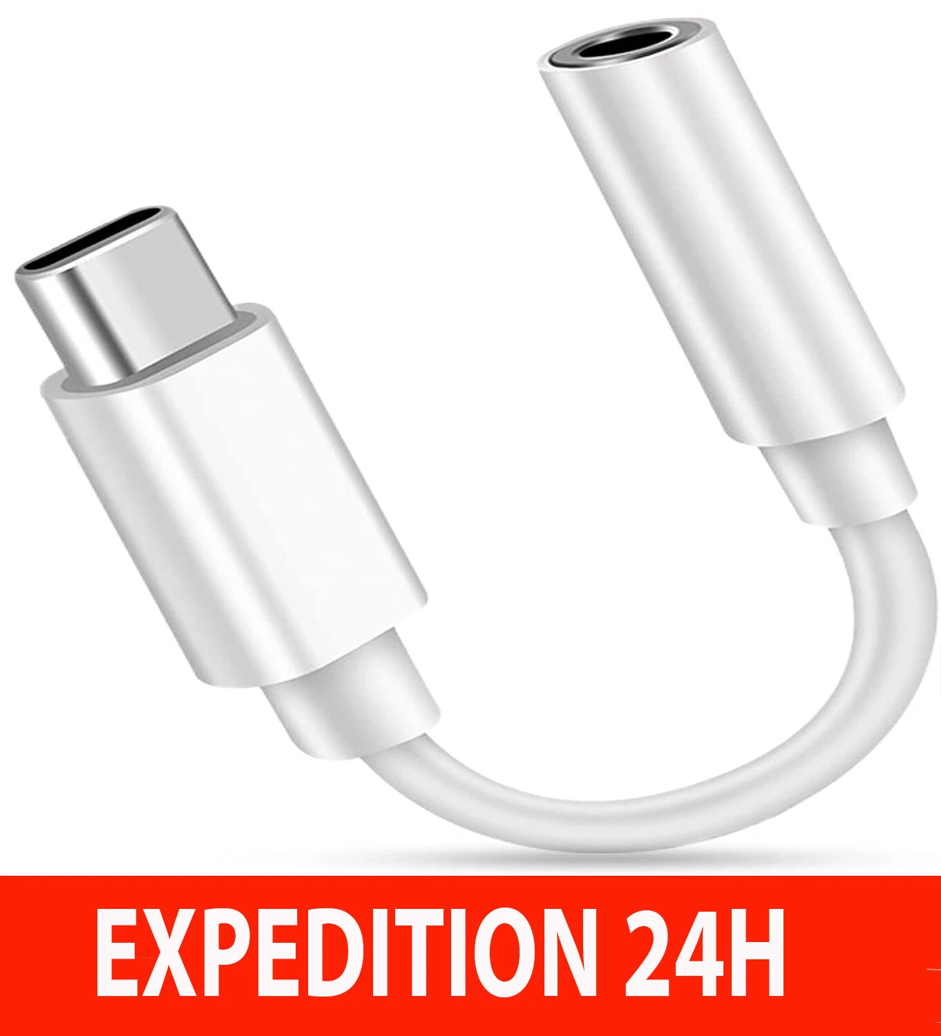 Adaptateur USB-C vers jack 3,5 mm
