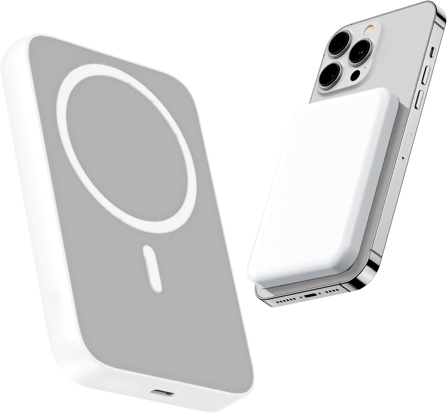 ZISONIX Batterie externe magnétique sans fil 5000 mAh